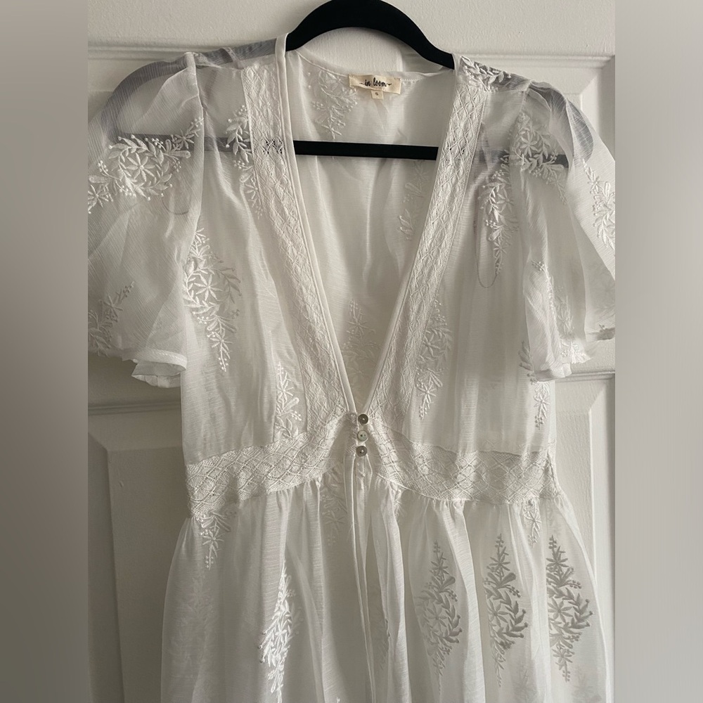 Lace overshirt